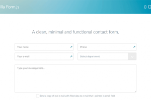 contact form guidelines vanilla form