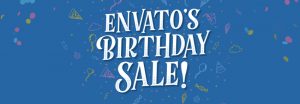 Envato birthday sale