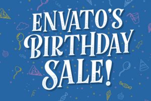 Envato birthday sale