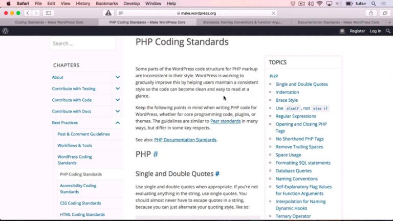 PHP Coding Standards