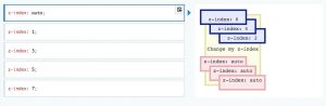 z index css property examples