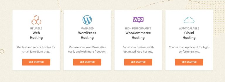 web hosting features