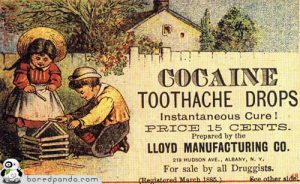 cocaine toothache drops