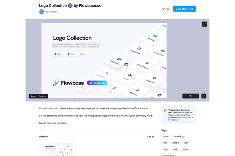Example from Logo Collection for Figma