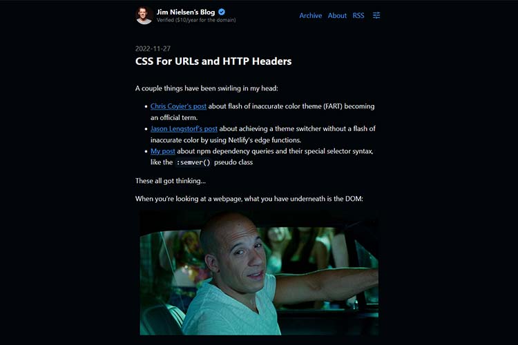 Example from CSS For URLs and HTTP Headers