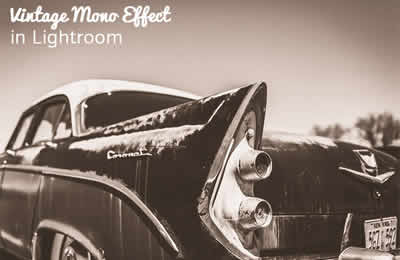 Monochrome Effects in Lightroom Classic