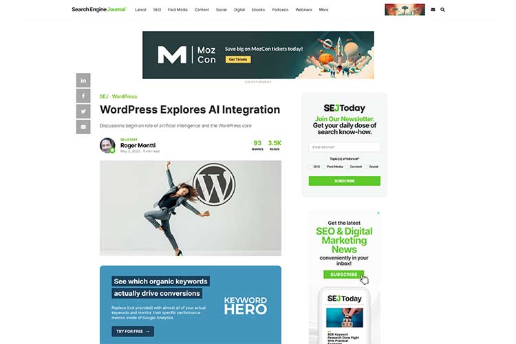 WordPress Explores AI Integration