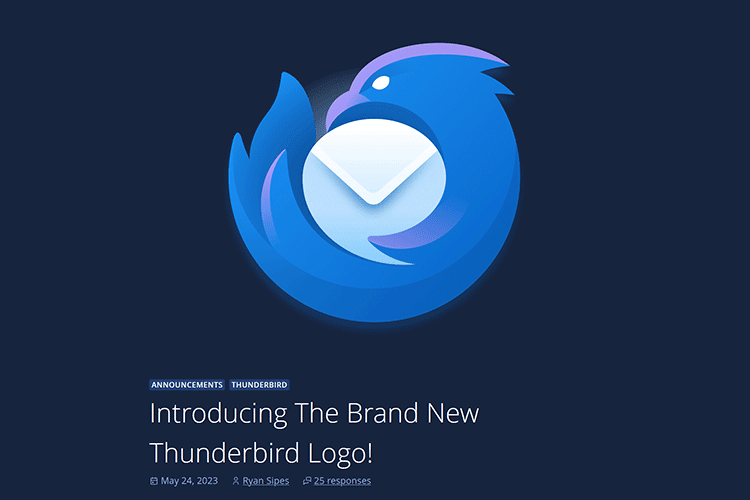 Introducing The Brand New Thunderbird Logo!