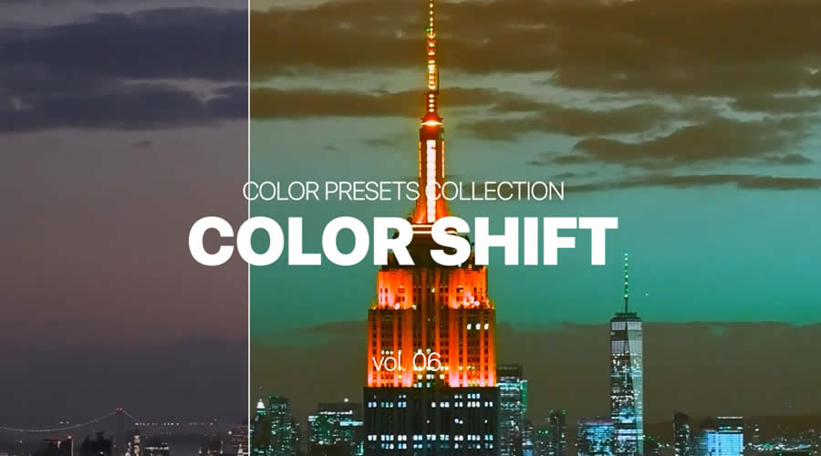 Color Shift LUT Collection for Premiere Pro
