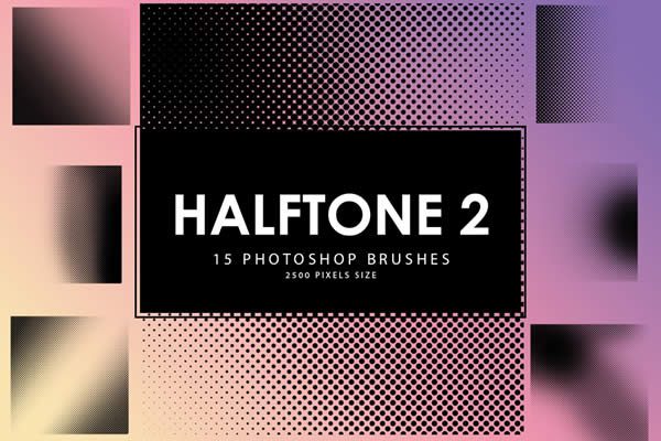 Halftone Brush Pack Two Free
