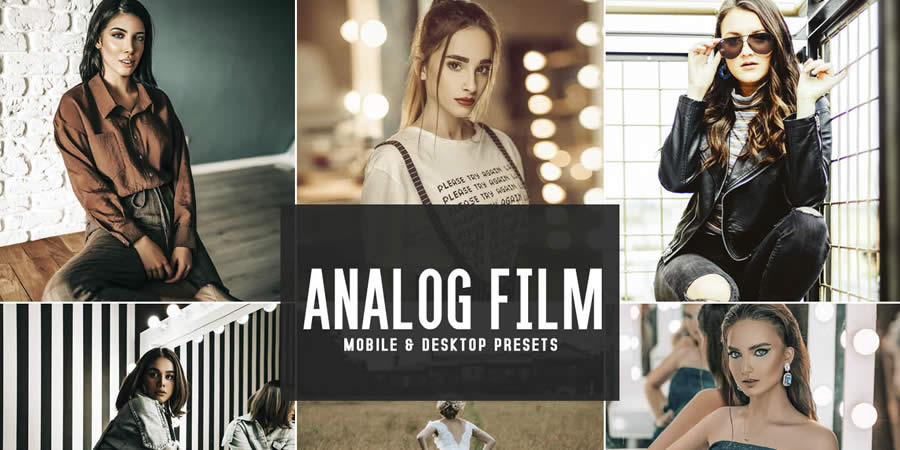 Analog Film Mobile Desktop Lightroom Presets Analogue Film Free to Download
