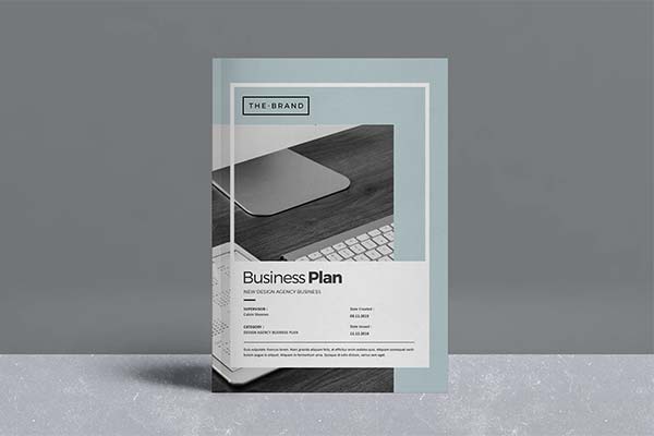 The Business Plan InDesign Template