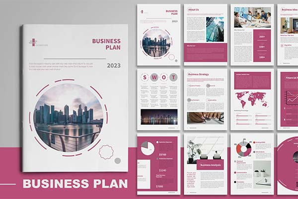 Business Plan InDesign Template