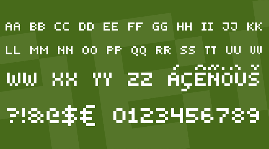 Smallest Pixel-7 Font