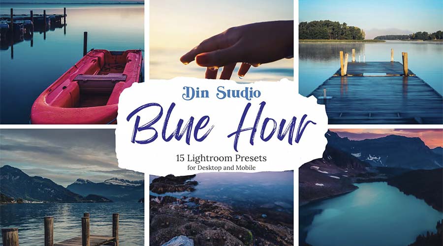 Blue Hour Color Grading Lightroom LUTs