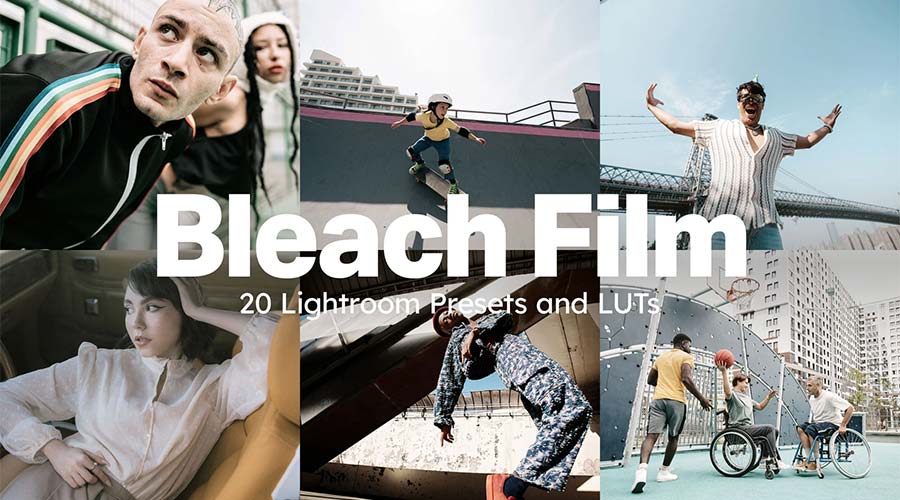 Bleach Bypass Color Grading Lightroom LUTs