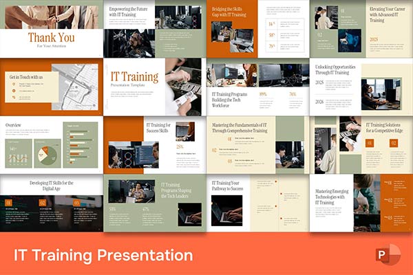 IT Training PowerPoint Template