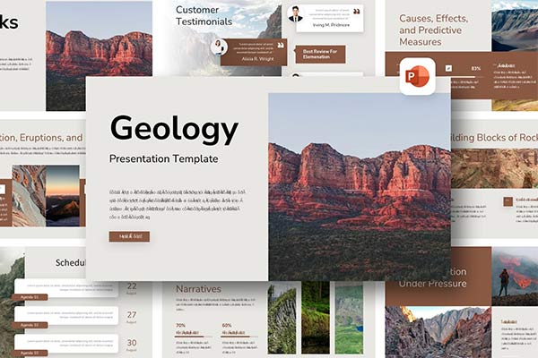 Geology Presentation PowerPoint Template