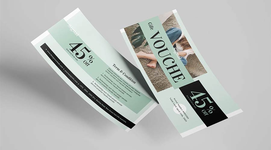 Gift Voucher Template for InDesign