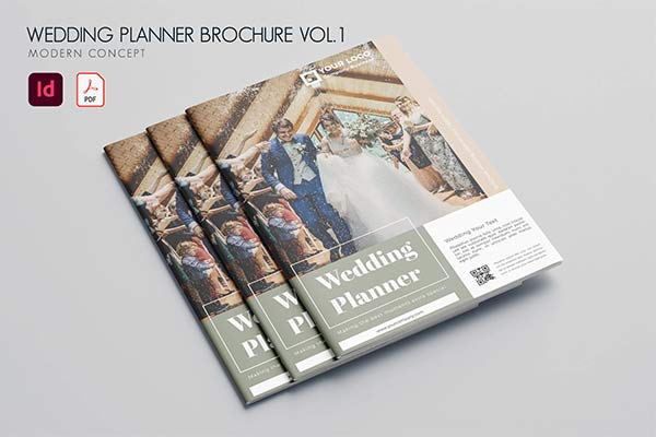 Wedding Planner Brochure Vol.1 for InDesign