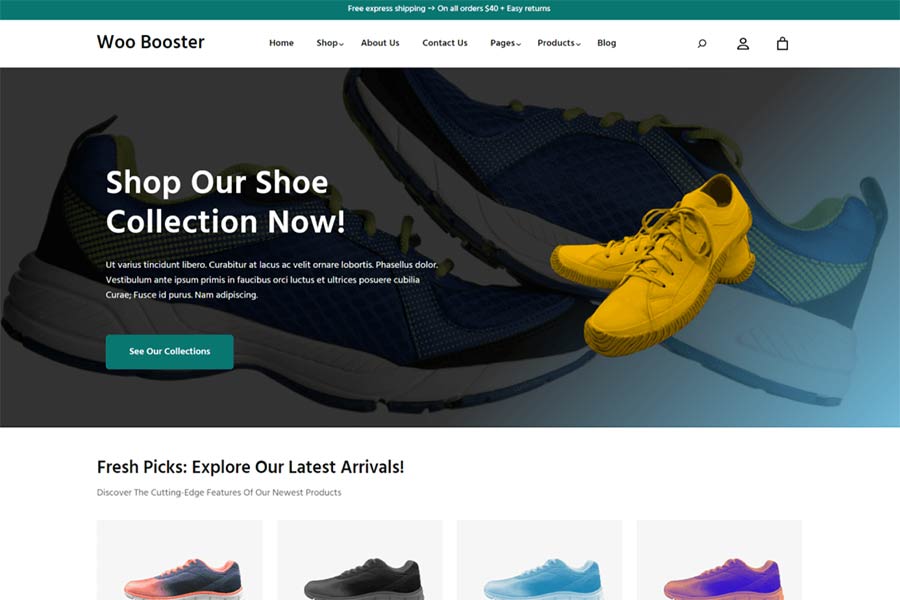 Woo Booster WooCommerce Block Theme